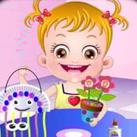 Baby Hazel Crafts Time