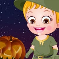 Baby Hazel Halloween Night