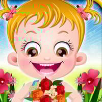 Baby Hazel Spring Time