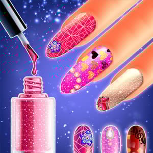 Christmas Nail Salon