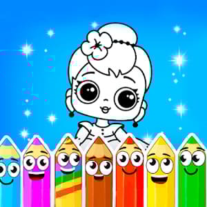 Coloring Dolls