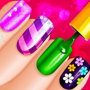 Girls Fun Nail Salon