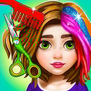 Hair Salon And Dress Up Girl