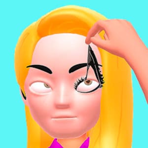 Teen Girls Makeup Remove 3D